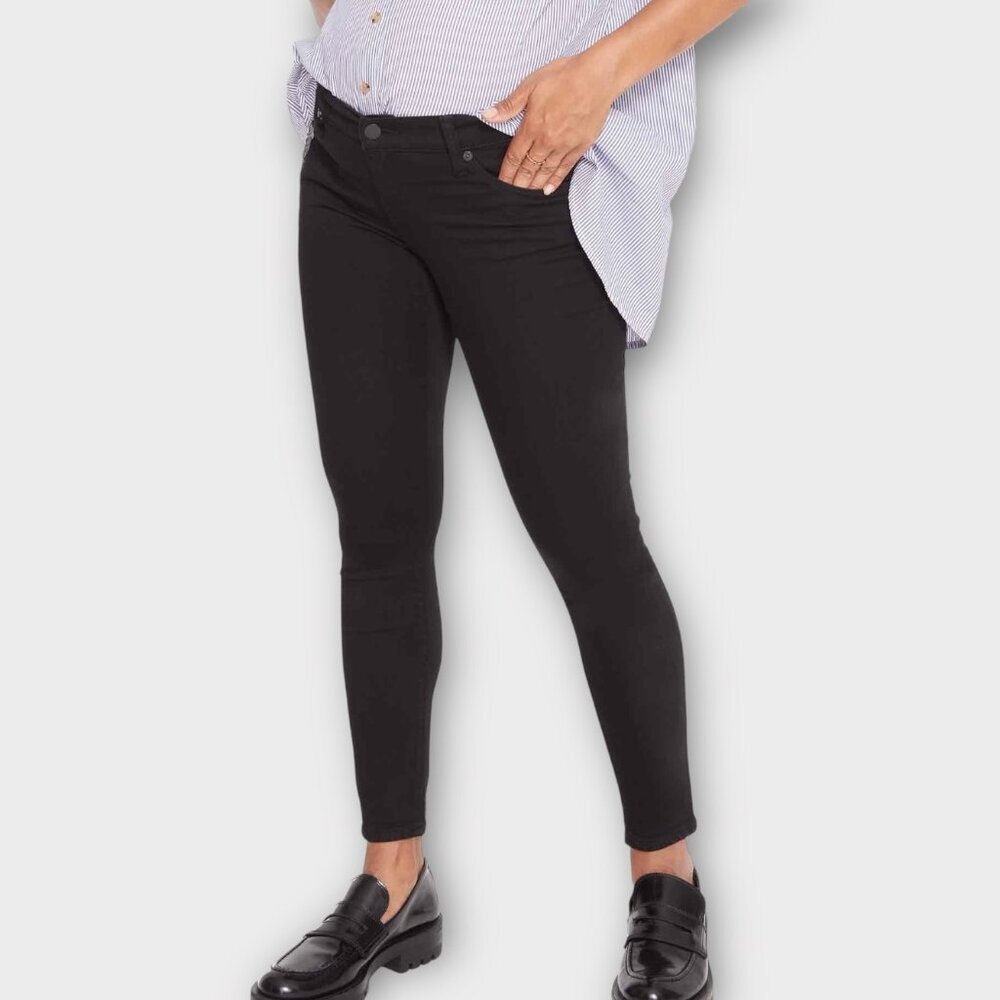 Hatch Slim Maternity Jeans Black